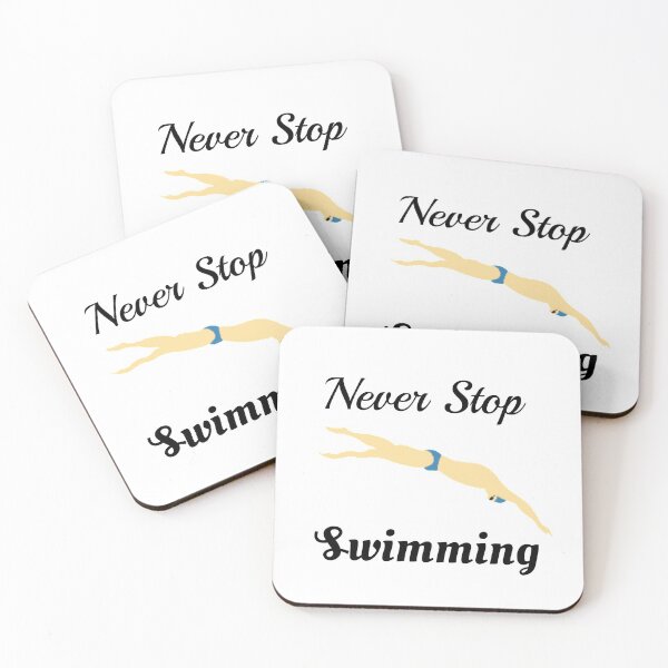 Item preview, Never Stop Swimming  designed and sold by Water Sports and Safety.