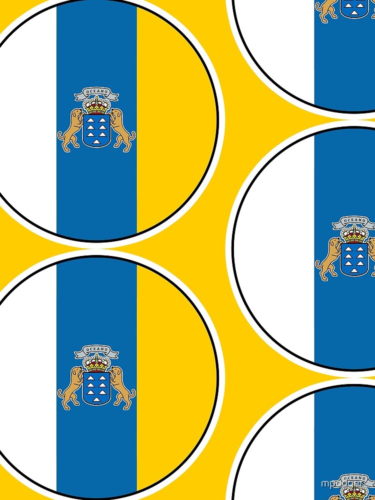 Download "Canary Islands State Flag Gifts, Stickers & Products (N)" T-shirt by mpodger | Redbubble