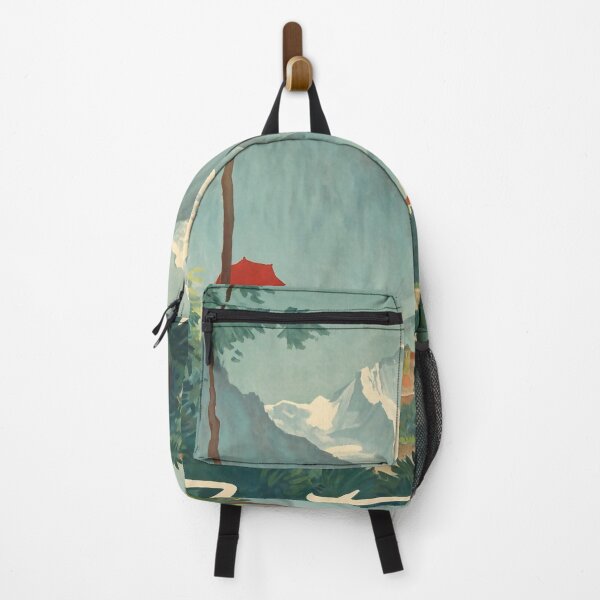 Item preview, Interlaken vintage travel poster designed and sold by stickart-marek.