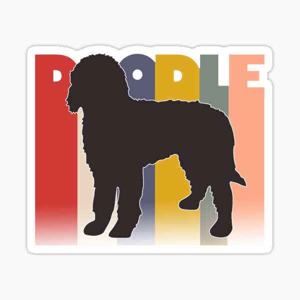 Download Goldendoodle Silhouette Gifts Merchandise Redbubble