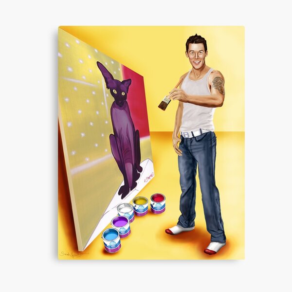 David Bromstad, der Designstar Leinwanddruck