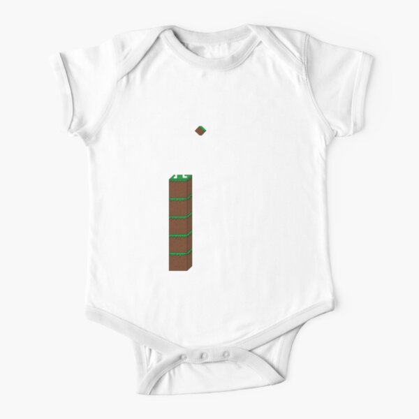 Gaming Minecraft Short Sleeve Baby One Piece Redbubble - roblox tester on undertale monster mania