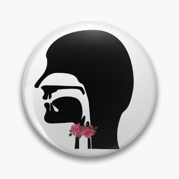 Item preview, Vocal Tract Midsagittal Section with Roses for Vocal Folds designed and sold by asleepyfairy.