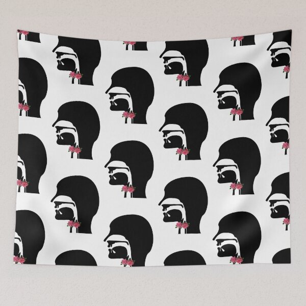 Item preview, Vocal Tract Midsagittal Section with Roses for Vocal Folds designed and sold by asleepyfairy.