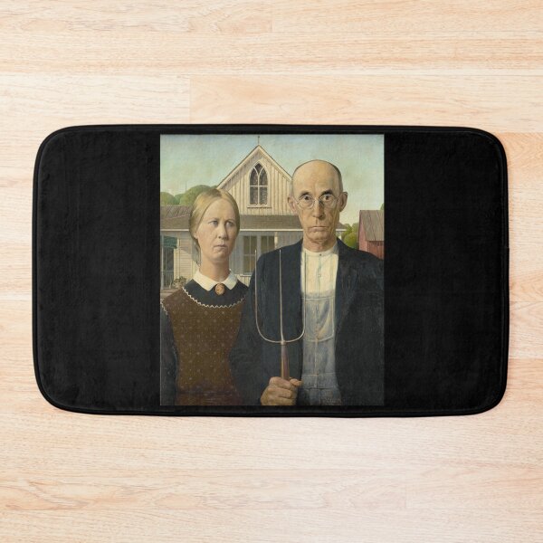 Item preview, Painting Art, Grant Wood Paintings Artist, American Gothic  designed and sold by SasyJamArt.