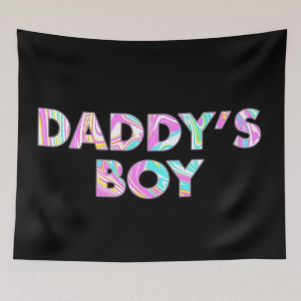 Item preview, DADDY'S BOY In Psychedelic Colours designed and sold by SquareClub.