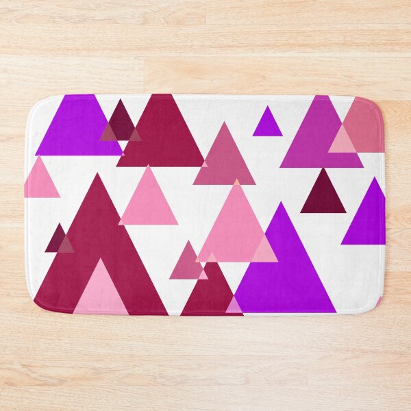 Item preview, Fuchsia Triangle Collage designed and sold by CheyanneBert.
