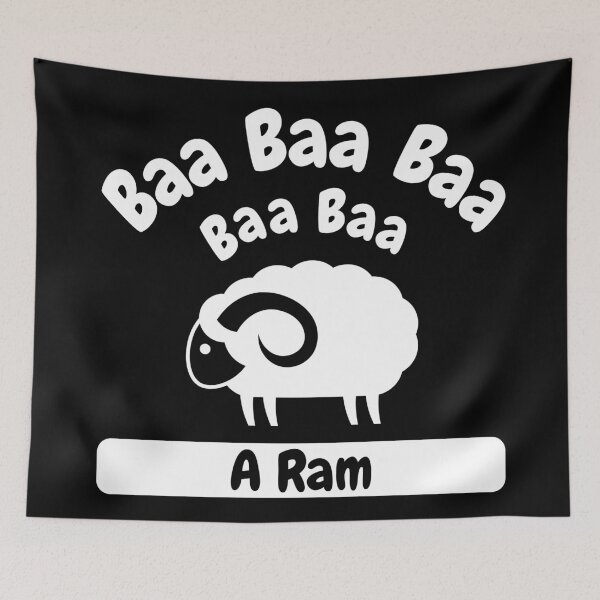 Item preview, Baa Baa A Ram designed and sold by justsmilestupid.
