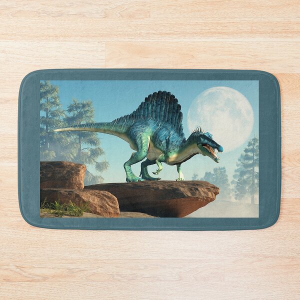 Item preview, Spinosaurus on a Cliff by the Moon designed and sold by Daniel Eskridge.