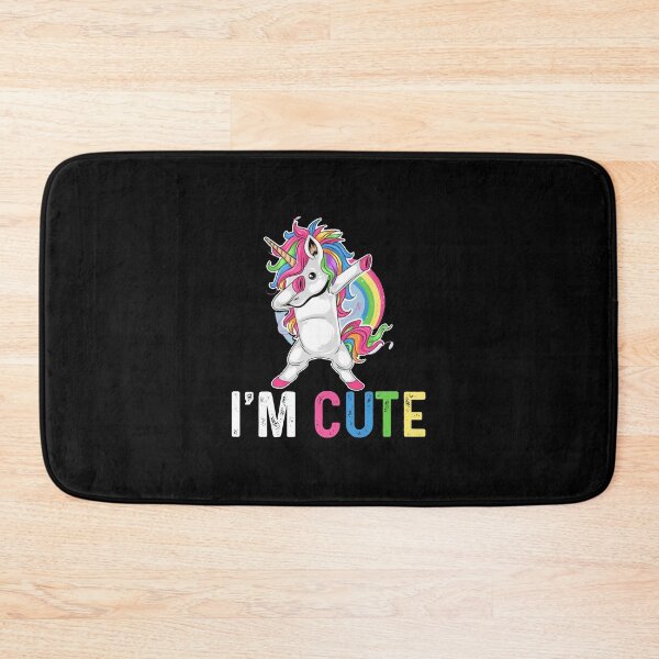 Item preview, iSalem I'm Cute Santa Dabbing Unicorn Shirt designed and sold by iSalem.