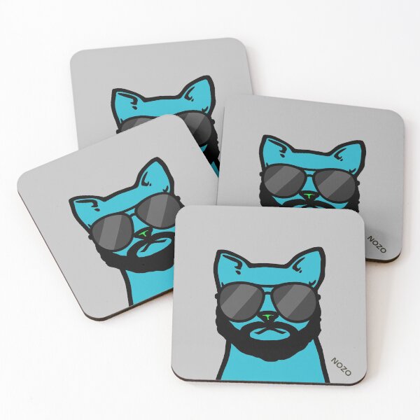Artikelvorschau, Pop Cat - Bärtige Katze entworfen und verkauft von Nozomistudio.