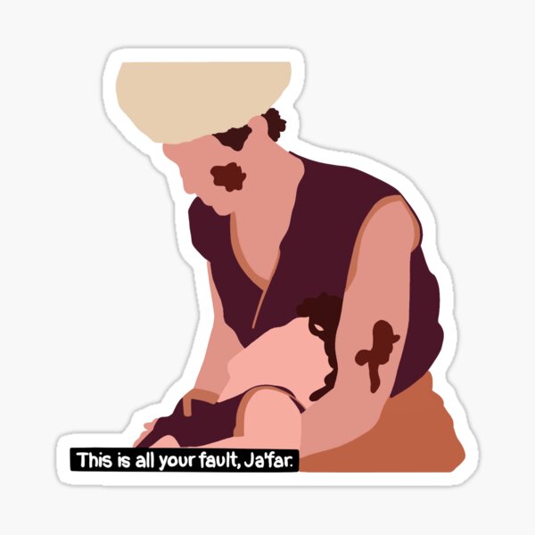 this is all your fault jafar Sticker