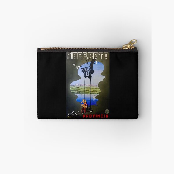 Item preview, Macerata vintage travel poster designed and sold by stickart-marek.