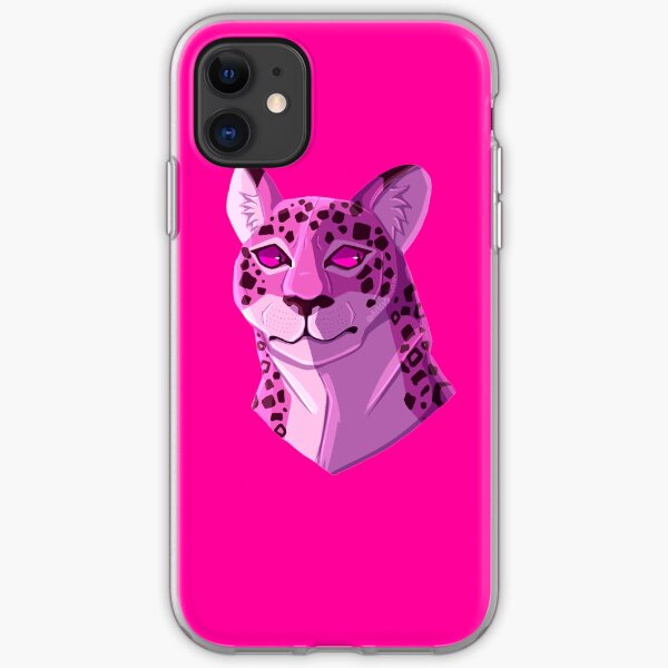Kipo Pink/Purple Jaguar iPhone Soft Case