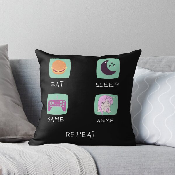 Item preview, Eat, sleep, game, anime, repeat designed and sold by Artwork-Station.