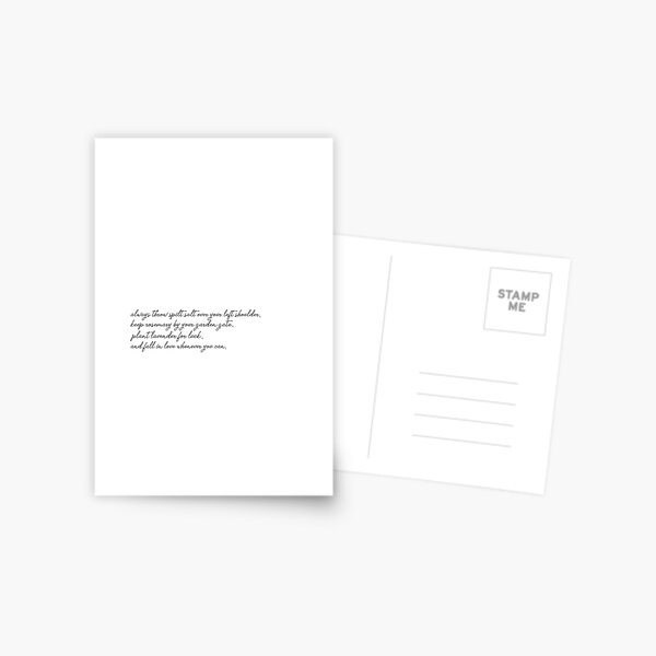 Practical Magic Postcard