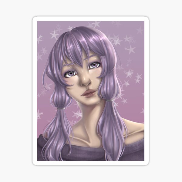 Yuzuki yukari bust Sticker