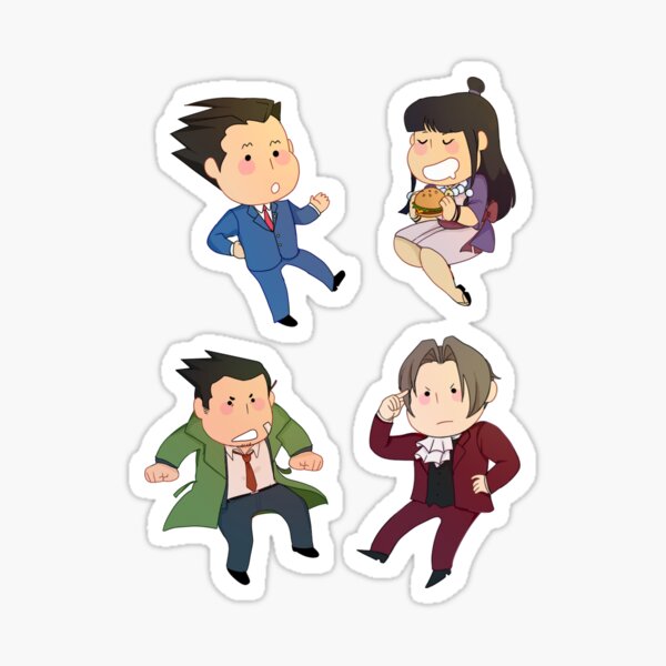 Phoenix Wright Sticker