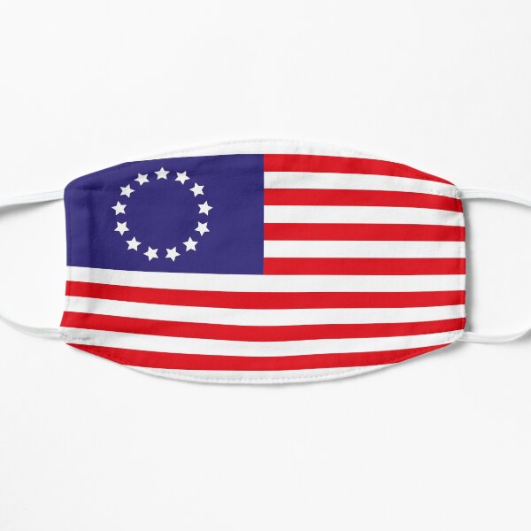 Betsy Ross Flag Flat Mask