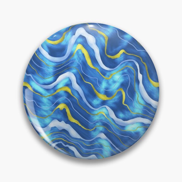 Item preview, Ethereal Sea- deep blue designed and sold by Reeding-Rainbow.