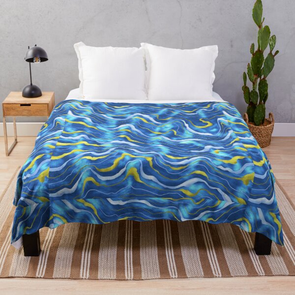 Item preview, Ethereal Sea- deep blue designed and sold by Reeding-Rainbow.