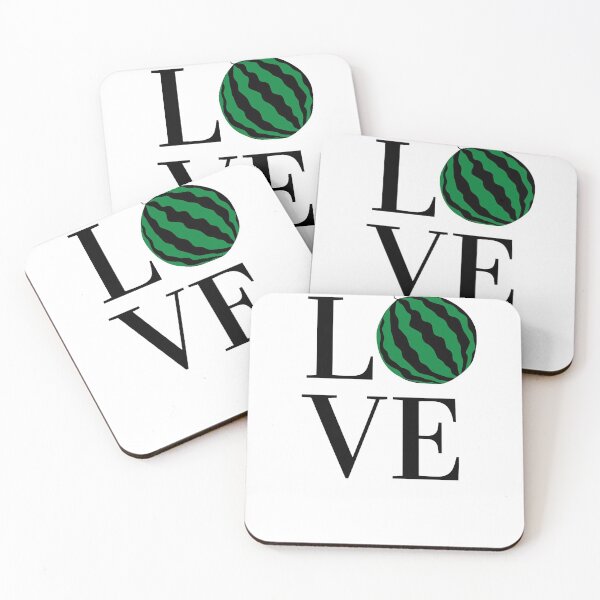 Item preview, LOVE watermelon designed and sold by dumbob.