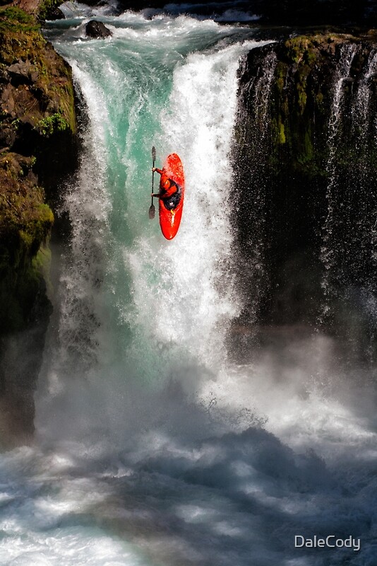 «Kayak de aguas extremas» de DaleCody Redbubble