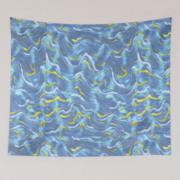 Item preview, Ethereal Sea- light blue  designed and sold by Reeding-Rainbow.