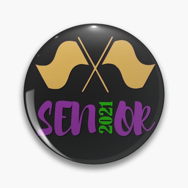 Item preview, Marching Band - Class of 2021 - Senior - Color Guard - Flag designed and sold by BandMomDesigns.