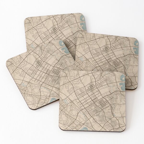 Item preview, Milton Keynes Sepia Map designed and sold by CPTVDesign.
