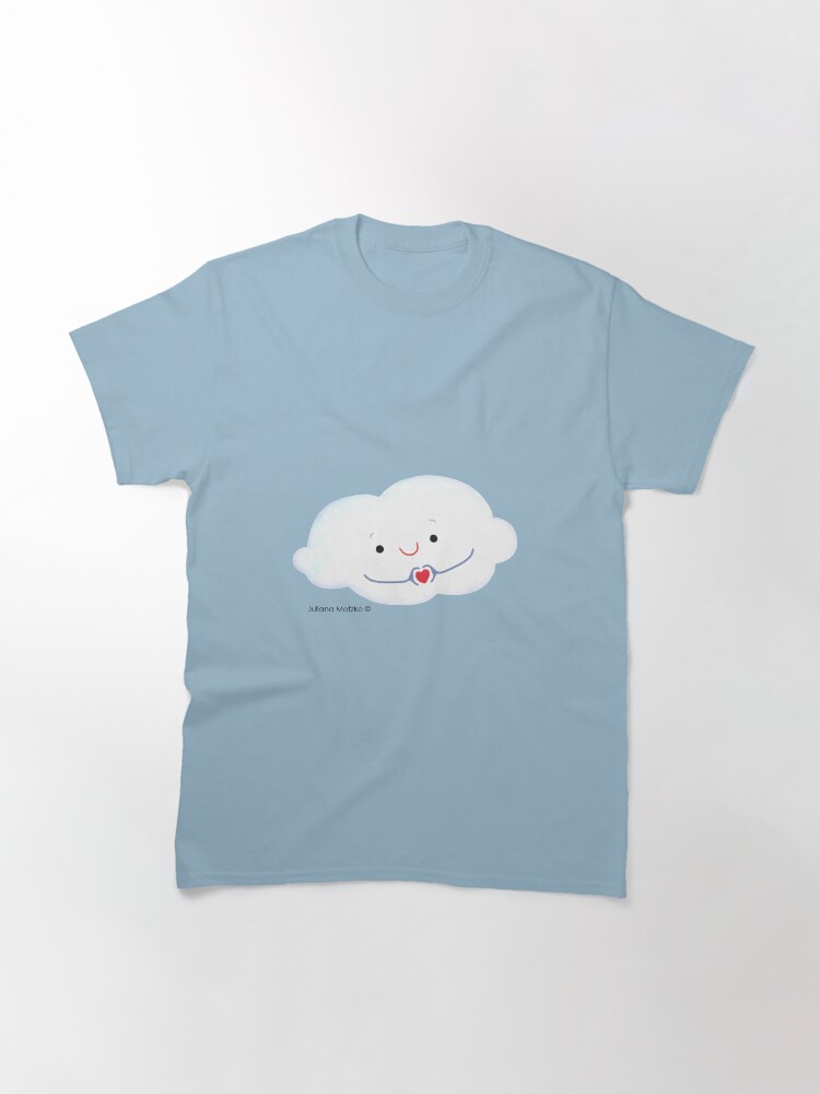 Alternate view of Cloud doing a heart with hands Classic T-Shirt