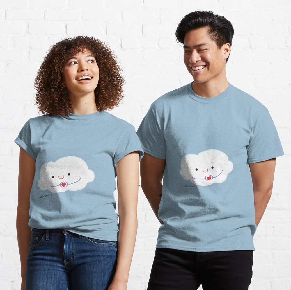 Cloud doing a heart with hands Classic T-Shirt