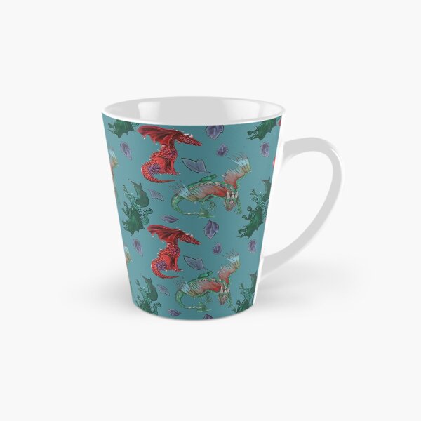 Item preview, Dragons 1-3 with leaves -tealish designed and sold by KassyKeppol.