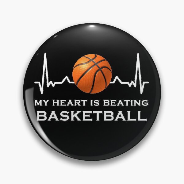 Item preview, Basketball heartbeat designed and sold by Catsloversdotme.
