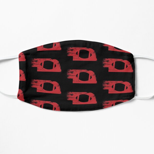 Football In Nebraska Flat Mask