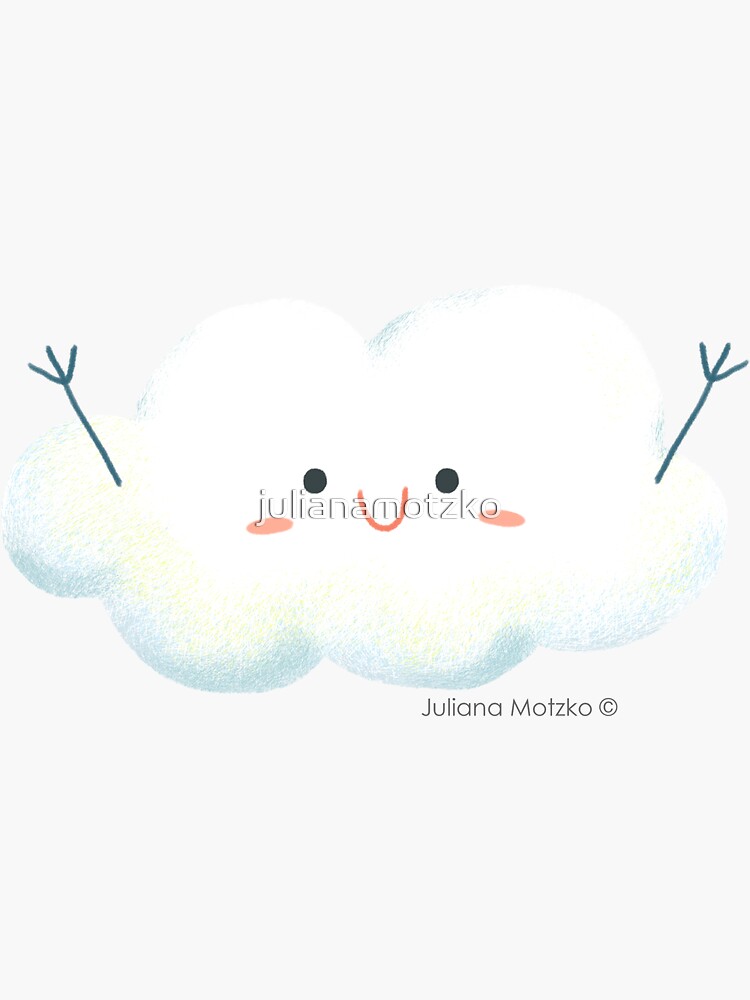 Happy Hug Cloud by julianamotzko