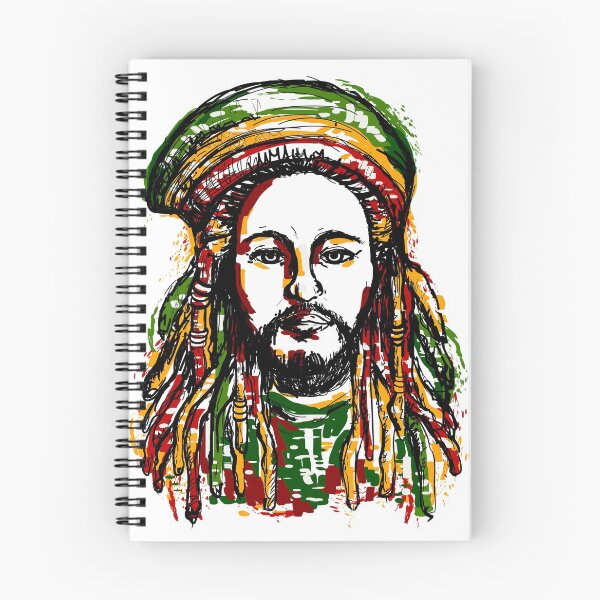 Item preview, Colorful Rasta Reggae Man With Beard And Dreads designed and sold by OfferHeat.