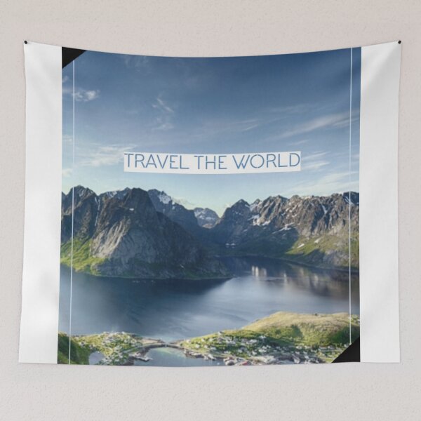 Item preview, Cute "Travel The World" Design designed and sold by sunny-day-art.