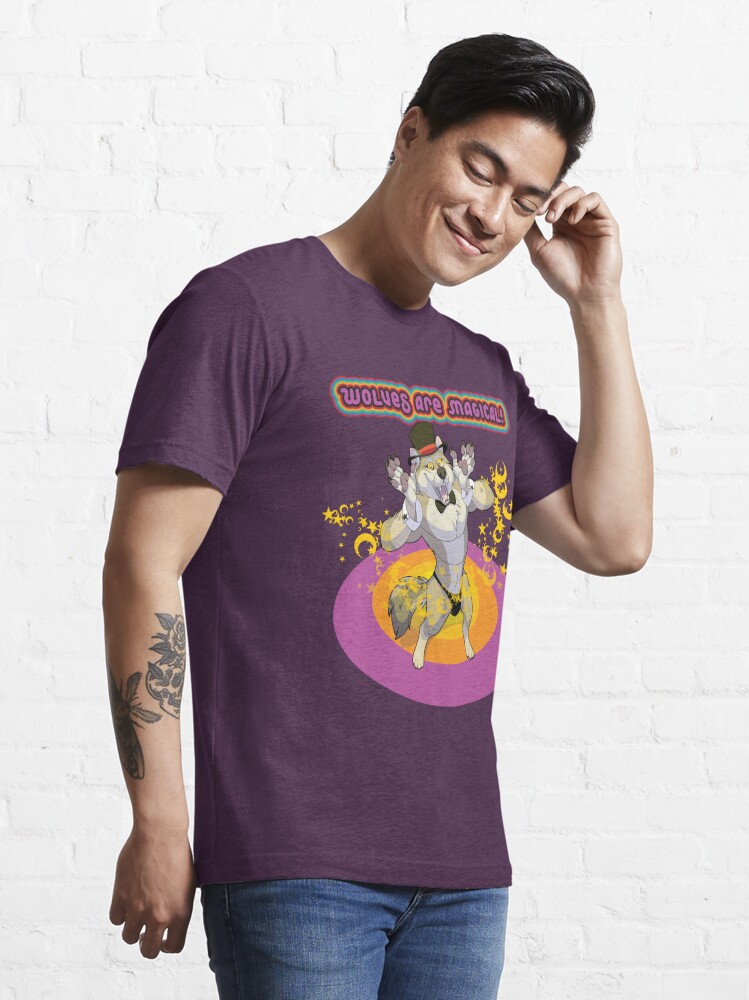 Alternate view of Wolves Are Magical! Essential T-Shirt