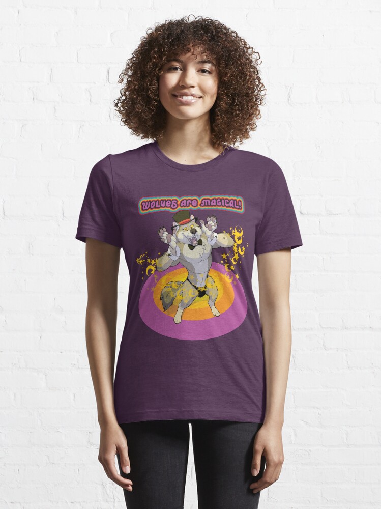 Alternate view of Wolves Are Magical! Essential T-Shirt