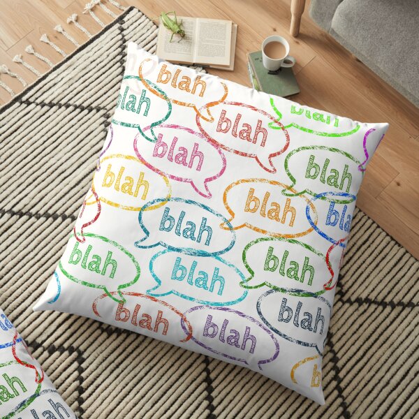 SPEAKING Floor Pillow