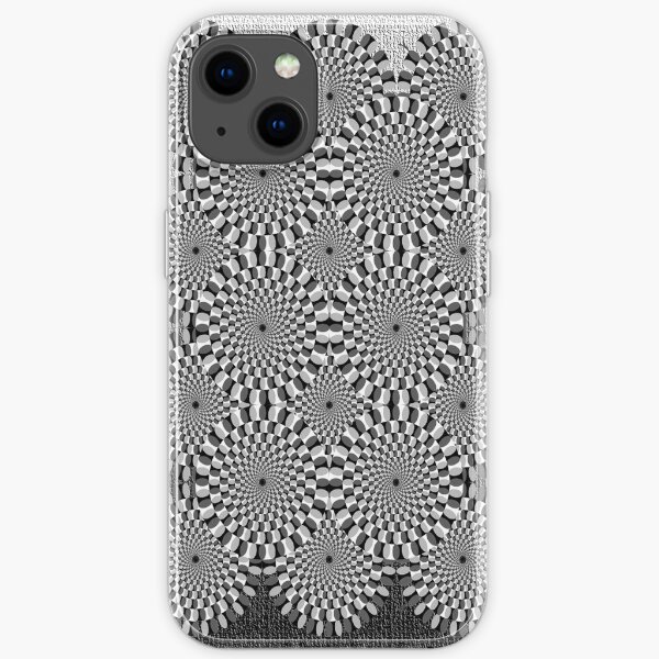 Optical illusion iPhone Soft Case