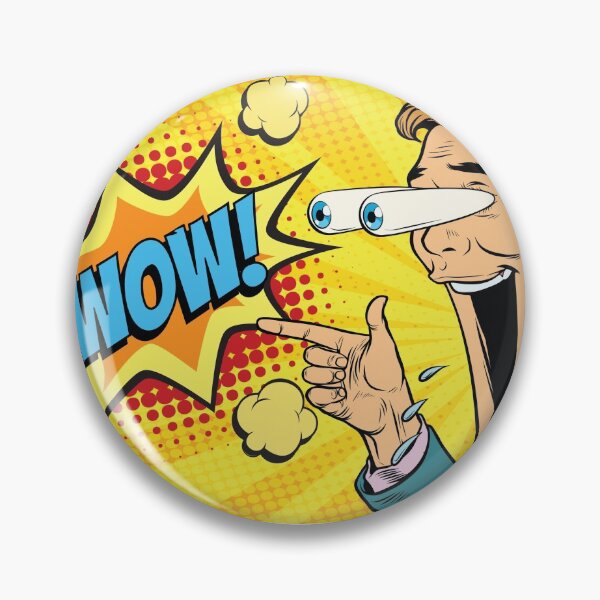Item preview, Wow Man With Eyeballs Popping Out Of Head designed and sold by OfferHeat.