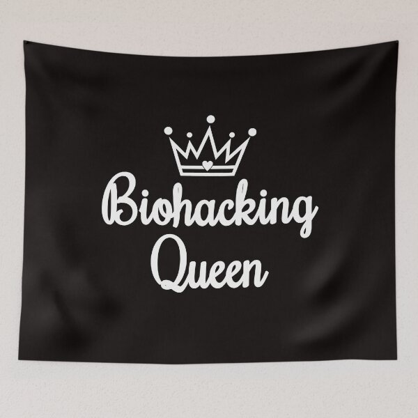 Item preview, Biohacking Queen Women Biohacker Gift designed and sold by pcreations.