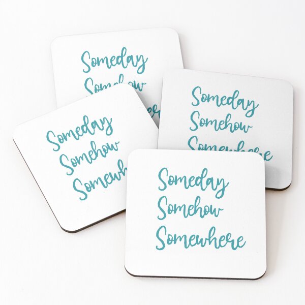 Item preview, Somehow, Someday, Somewhere designed and sold by sunrainbow.
