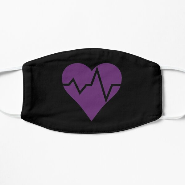 purple heart mask