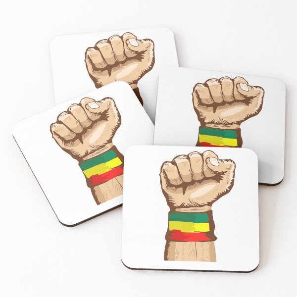 Item preview, Reggae Power Fist Clinched Up Into Air designed and sold by OfferHeat.