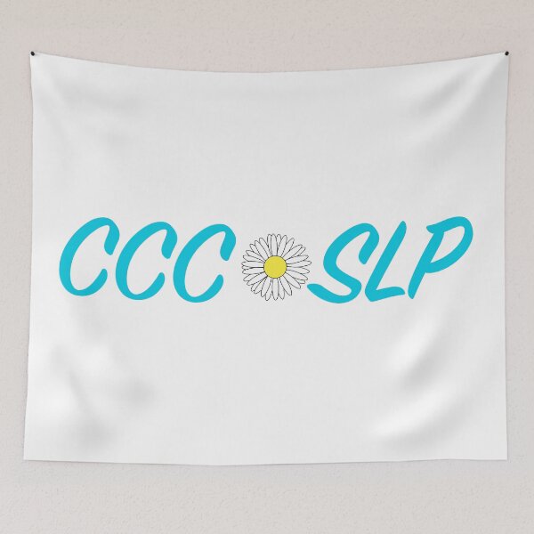 Item preview, CCC-SLP Speech-Language Pathologist with Daisy designed and sold by asleepyfairy.
