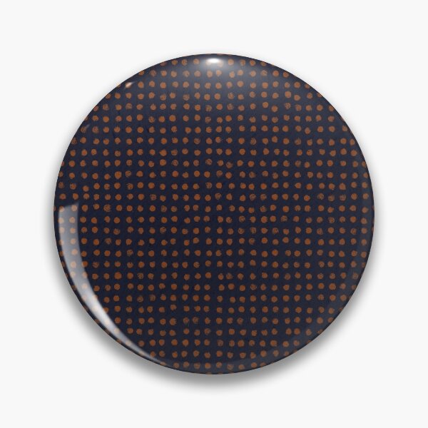 Item preview, Navy & Rust VII Soft Pastel Rust Dots designed and sold by BlertaDK.