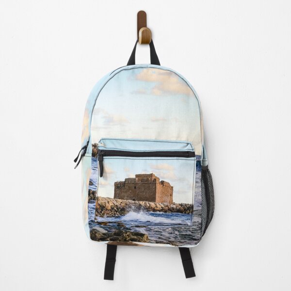 Item preview, Paphos Castle - Waves of the Mediterranean Sea Entering the Cove designed and sold by Vienewi.